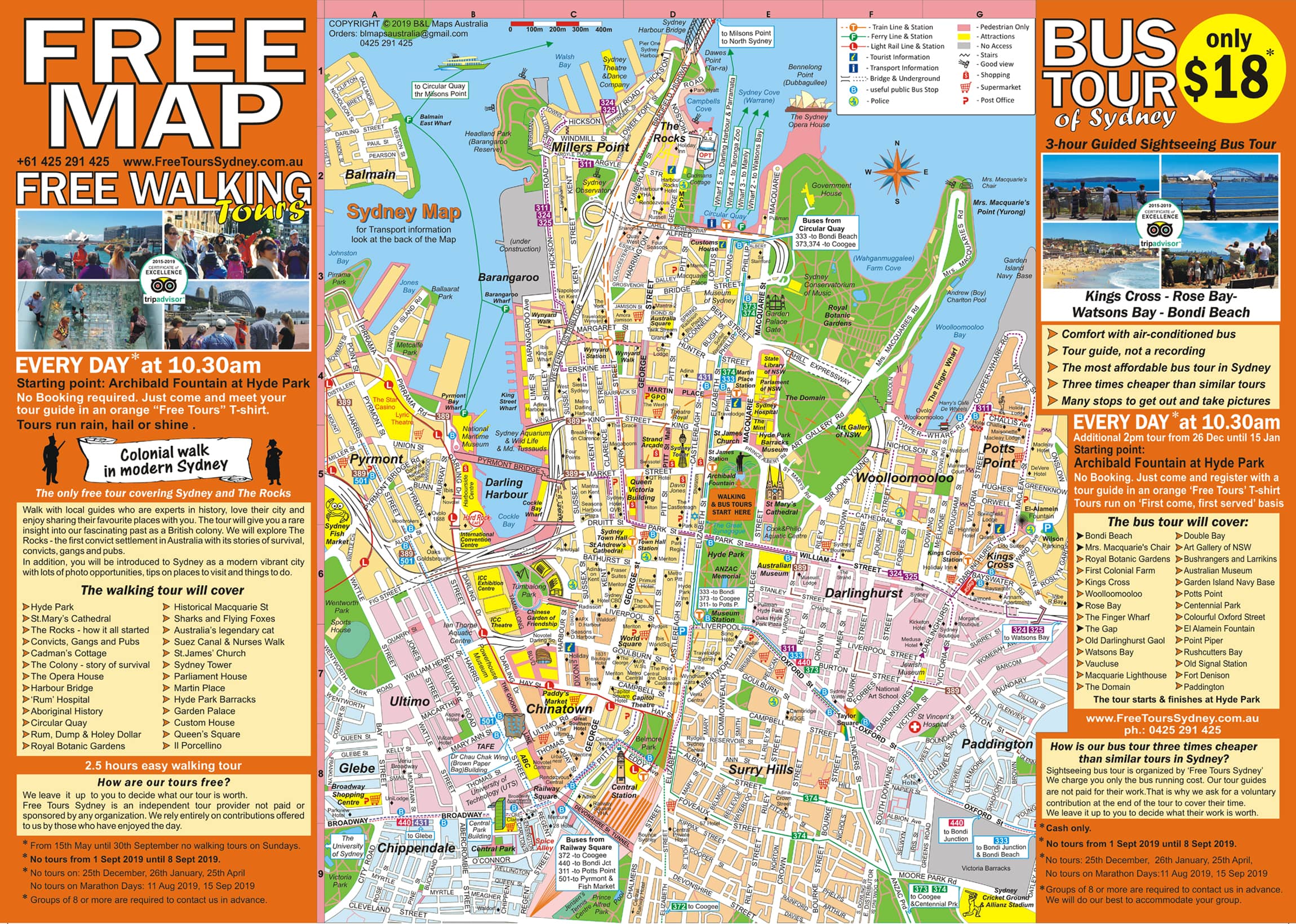 tourist info sydney cbd